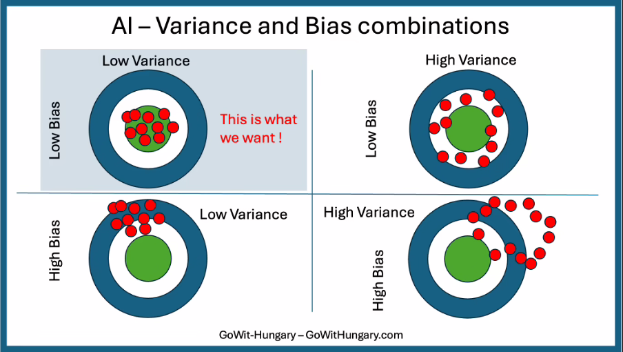 Figure 7: Bias and Variance combined