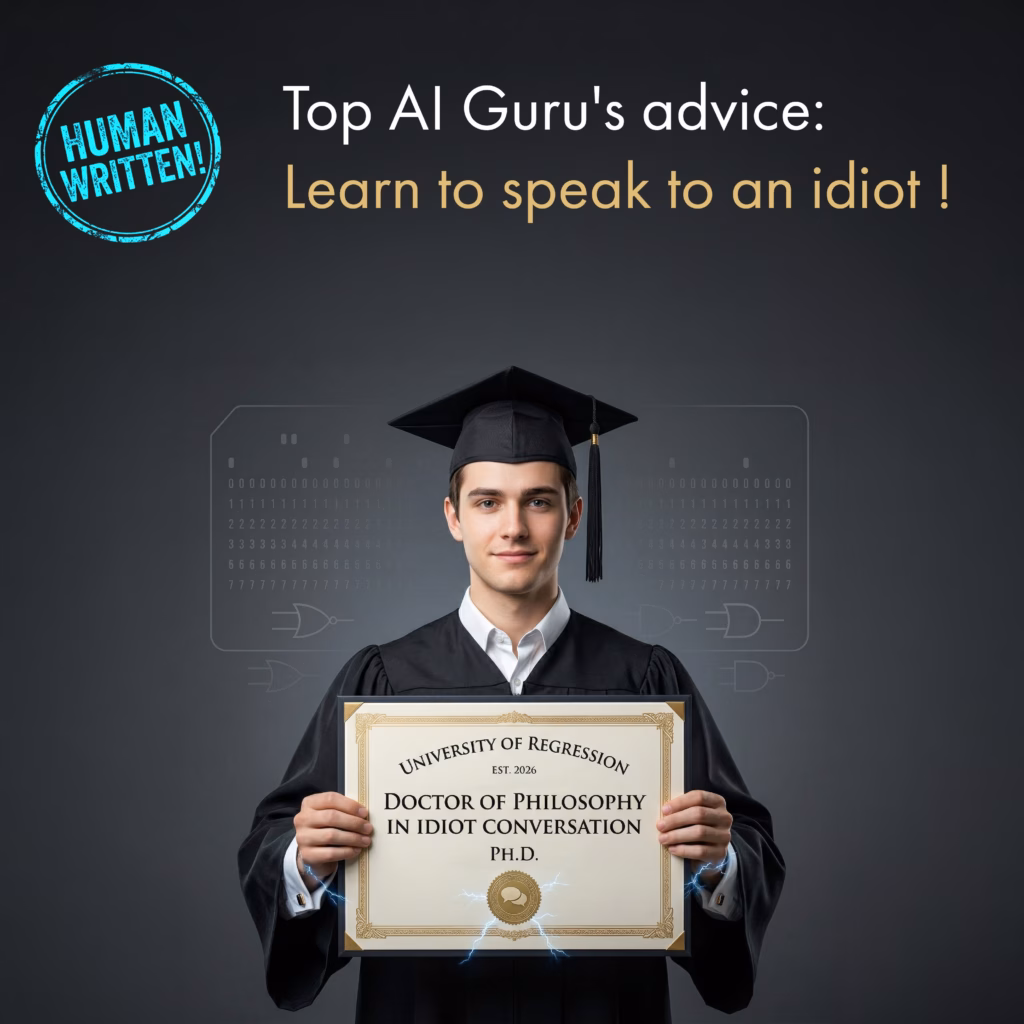 AI Prompting - Talk to an idiot